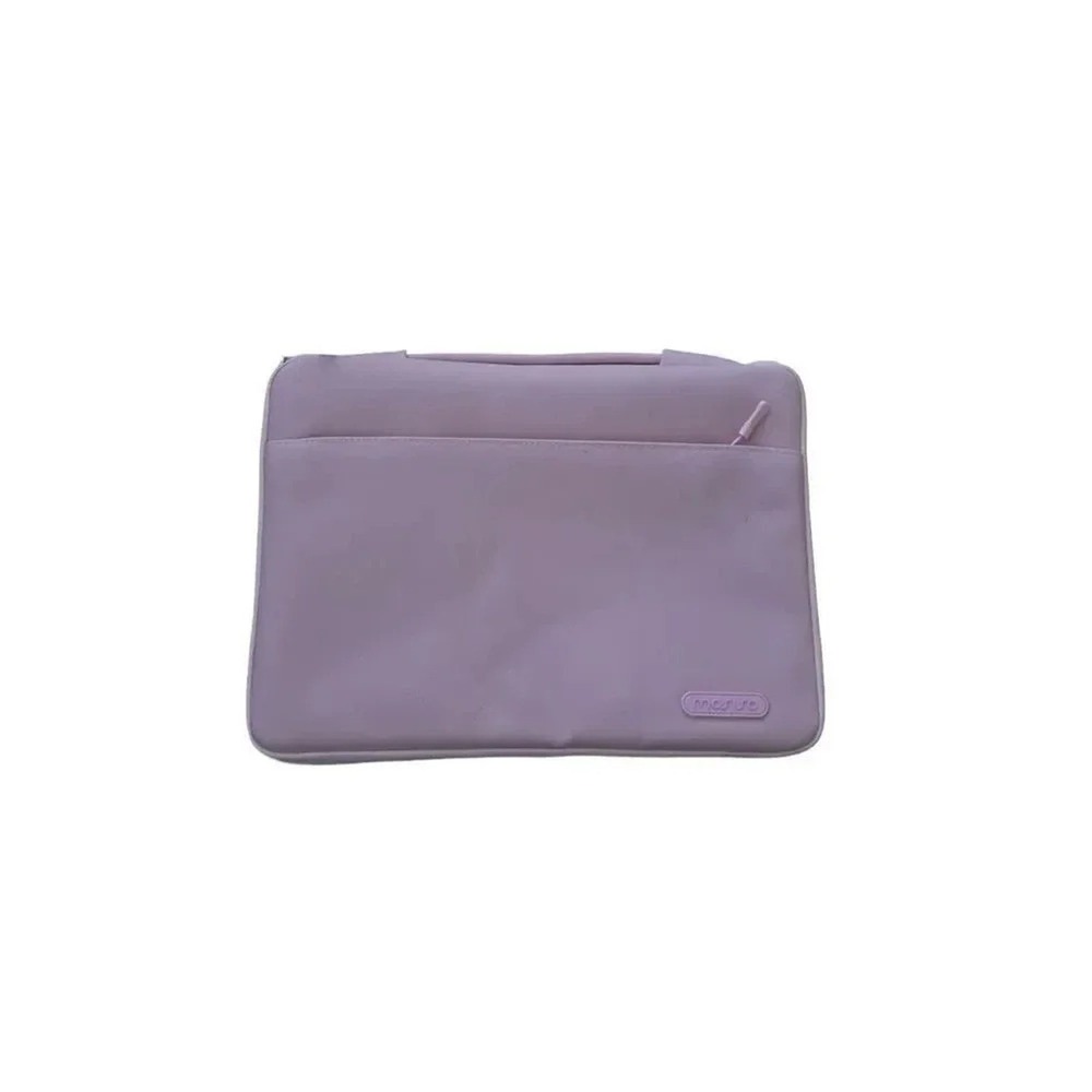 Mosiso 360 Pink Zip Pockets Protective Laptop Sleeve
